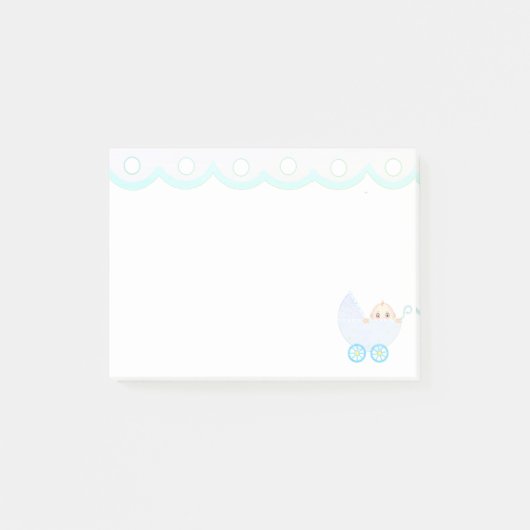 Niedliche Baby Stroll Post-it-Notizen Post-it Klebezettel (Vorderseite)