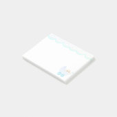 Niedliche Baby Stroll Post-it-Notizen Post-it Klebezettel (angewinkelt)