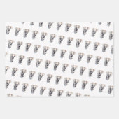 Niedliche Baby-Tiere Geschenkpapier Set (Vorderseite 3)