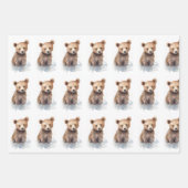 Niedliche Baby-Tiere Geschenkpapier Set (Vorderseite 2)