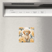 Niedliche Baby-Tiere | Golden Retriever Puppy Magnet (In Situ (Geschirrspüler))
