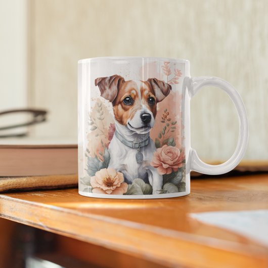 Niedliche Baby-Tiere | Jack Russell Terrier Puppy Kaffeetasse