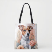 Niedliche Baby-Tiere | Jack Russell Terrier Puppy Tasche (Vorderseite)