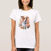 Niedliche Baby-Tiere | Niedlicher Jack Russel Terr T-Shirt (Vorderseite)