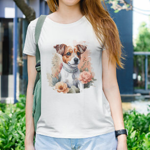 Niedliche Baby-Tiere Niedlicher Jack Russel Terr T-Shirt