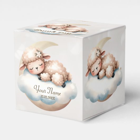 Niedliche Baby-Tiere Schönes Party Geschenkschachtel (Vorderseite)