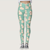 Niedliche Babybären Leggings (Vorderseite)