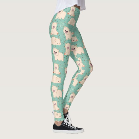 Niedliche Babybären Leggings (Rechts)