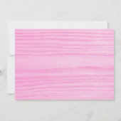 Niedliche Babybärendusche Einladung (Rückseite)