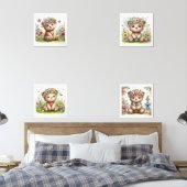 Niedliche Babybeeren Blumenbeere Kinderzimmer Prin Bilderwand Sets (Schlafzimmer)