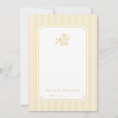 Niedliche Babyberatungskarte Dankeskarte (Vorderseite)