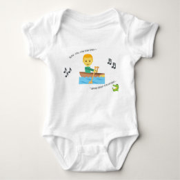 Niedliche Babybodysuit-Kinderzimmer-Reimreihe Ihr Baby Strampler
