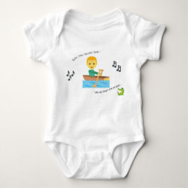 Niedliche Babybodysuit-Kinderzimmer-Reimreihe Ihr Baby Strampler
