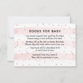 Niedliche Babybücher Dankeskarte (Vorderseite)