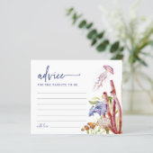 Niedliche Babyduschberatungskarte (Stehend Vorderseite)