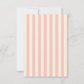 Niedliche Babydusche Einladung (Rückseite)