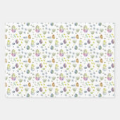 niedliche Babydusche gekachelt Jungen Dinosaurier  Geschenkpapier Set (Vorderseite 2)