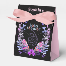 Niedliche Babydusche Geschenkschachtel