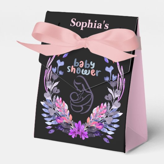 Niedliche Babydusche Geschenkschachtel (Vorderseite)