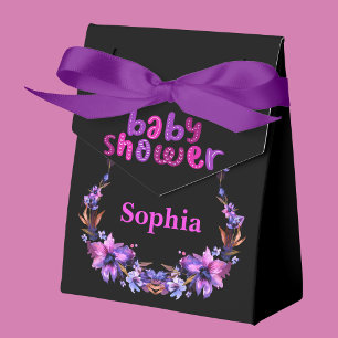 Niedliche Babydusche Geschenkschachtel