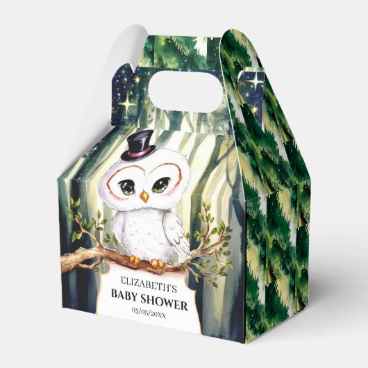 Niedliche Babydusche Geschenkschachtel (Vorderseite)