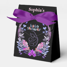 Niedliche Babydusche Geschenkschachtel