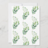 Niedliche Babydusche Koala Einladung (Rückseite)