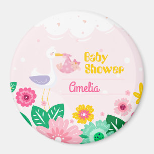 Niedliche Babydusche Magnet