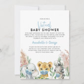 Niedliche Babydusche mit Postmaske (Vorderseite)