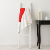 Niedliche Babydusche mit rotem Herzen Geschenke ma Sherpadecke (Beispiel)