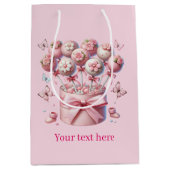 Niedliche Babydusche Mittlere Geschenktüte (Vorderseite)