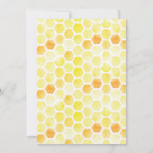 Niedliche Babydusche Mommy-to-Bee Vielen Dank Dankeskarte (Rückseite)