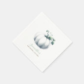 Niedliche Babydusche Napkins Wasserfarbe Weißer Pu Serviette (Ecke)