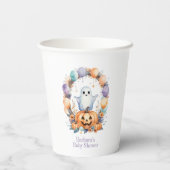 Niedliche Babydusche Pappbecher (Rückseite)