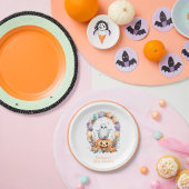 Niedliche Babydusche Pappteller