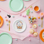 Niedliche Babydusche Pappteller