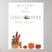 Niedliche Babydusche Poster (Vorne)