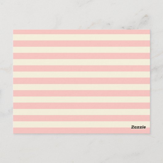 Niedliche Babydusche Postkarte (Rückseite)