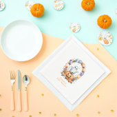 Niedliche Babydusche Serviette