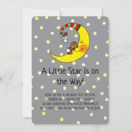 Niedliche Babydusche unter den Sternen laden ein Save The Date