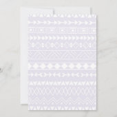 Niedliche Babydusche von Llama Einladung (Rückseite)