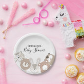 Niedliche Babyduschplatte Pappteller (Party)