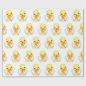 Niedliche Babyente Geschenkpapier (Flach)