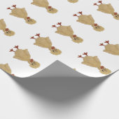 Niedliche Babyente Geschenkpapier (Ecke)