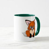 Niedliche Babyfox-Tasse Tasse (VorderseiteRechts)