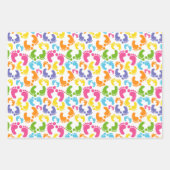niedliche Babyfuß-Party-Packpapier Geschenkpapier Set (Vorderseite)