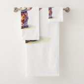 Niedliche Babygiraffe Badhandtuch Set (Insitu)