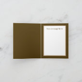 Niedliche Babygiraffe fügt Text zu jedem Zweck hin Karte (Innenseite)