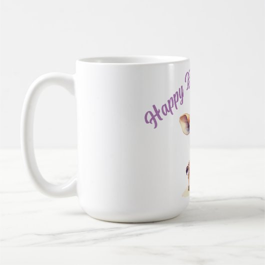 Niedliche Babygiraffe Kaffeetasse (Links)
