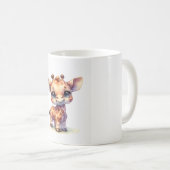 Niedliche Babygiraffe Kaffeetasse (VorderseiteRechts)